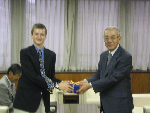 7-27 Meeting With Osaka Gas Sponsor